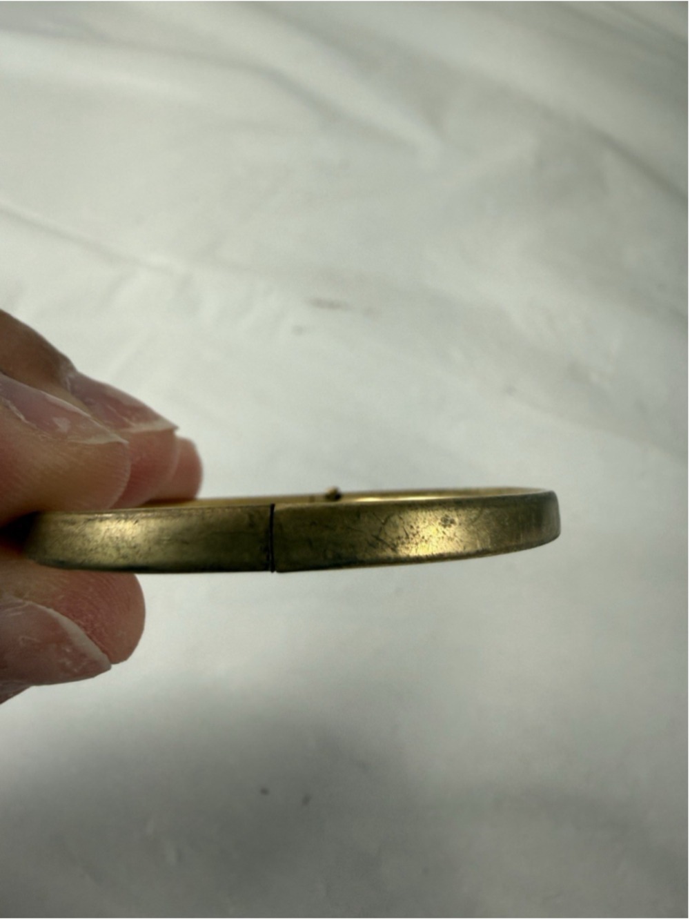 Vintage 14K GF Gold Fill Children Baby Infant Bracelet Bangle 1/20 Marked HFB - Picture 10 of 16